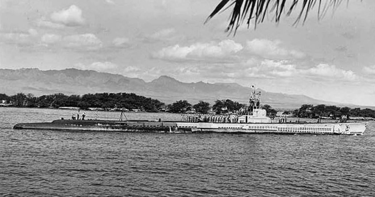 USS "Tambor", tego samego typu okrętem był USS "Grenadier" /US NAVY /domena publiczna