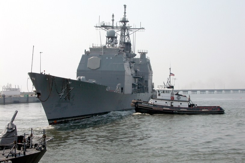 USS "Ticonderoga" /Wikimedia Commons /INTERIA.PL/materiały prasowe