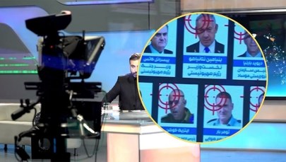 "Ustalimy czas waszej śmierci". Irańska telewizja pokazała listę celów