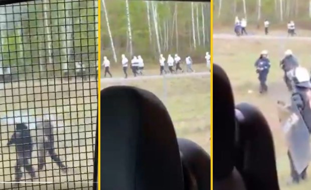 Ustawka przed meczem Jagiellonii z Pogonią. Pseudokibice szykowali się do ataku
