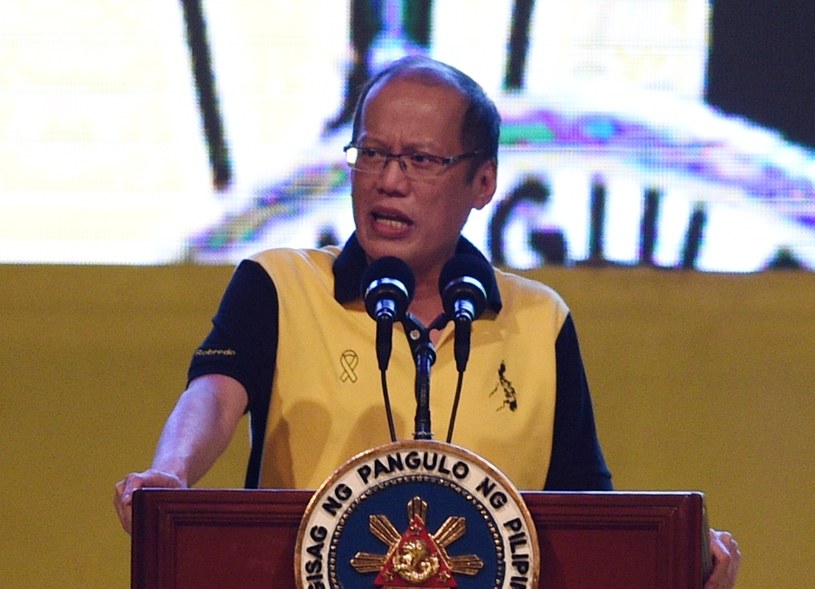 Ustępujący prezydent Filipn Benigno Aquino /AFP