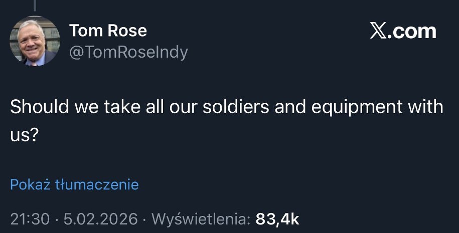 Usunięty wpis amerykańskiego ambasadora /