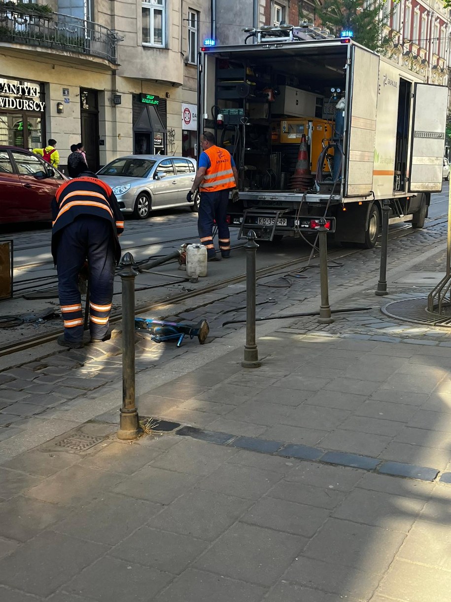 Usuwanie awarii /Magdalena Torczyńska /