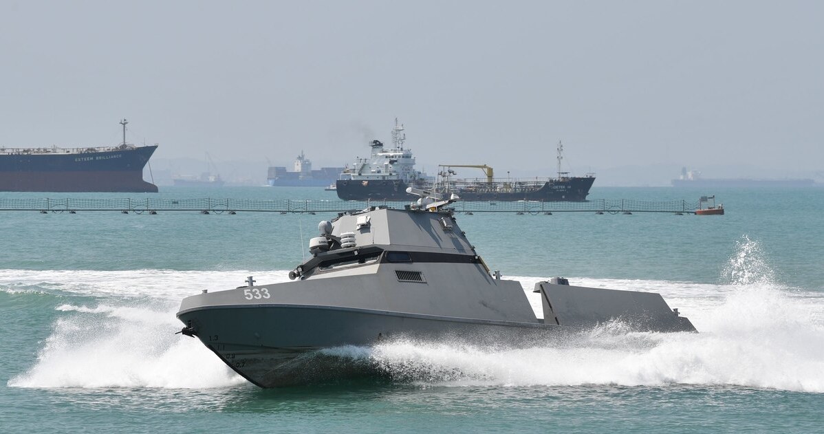 USV - Marynarka wojenna Singapuru /materiały prasowe