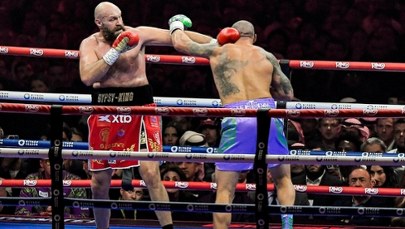 Usyk pokonał Fury'ego na gali w Rijadzie