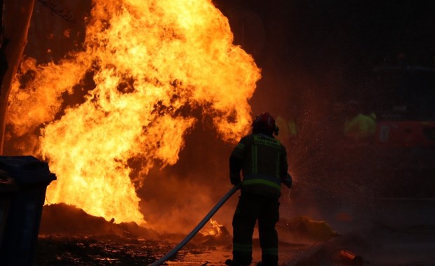 Uszkodzenie gazociągu w Wałbrzychu. Jedna osoba poszkodowana