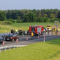 Uszkodzona nawierzchnia na A1 pod Gdańskiem 