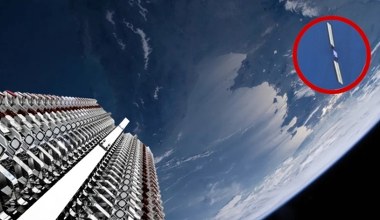Uszkodzony Starlink sfotografowany nad Alaską. Spadnie do atmosfery Ziemi