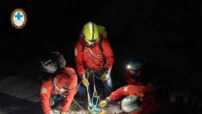 Utknęli w rejonie Bańdziocha. Nocna wyprawa po taterników