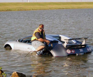 Utopił Bugatti. Pójdzie siedzieć na 20 lat?