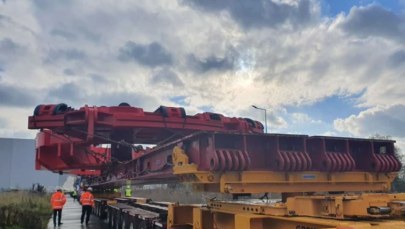 Utrudnienia na A4. Powodem gigantyczny transport