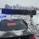 Utrudnienia na autostradzie A4. Ruch odbywał się jednym pasem