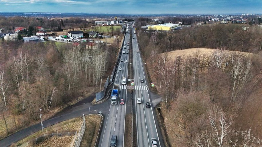 Utrudnienia na DK1 w Czechowicach-Dziedzicach od 23 lutego 2026 /Oficjalny profil Gminy Czechowice-Dziedzice na Facebooku /Materiały prasowe