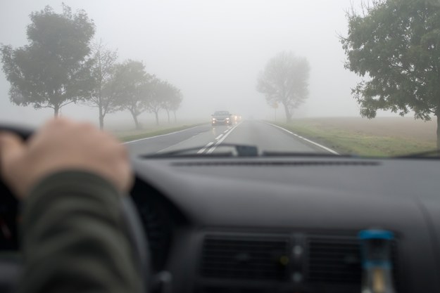 Uwaga kierowcy! Mgły mogą ograniczać widoczność do 200 metrów. /Shutterstock
