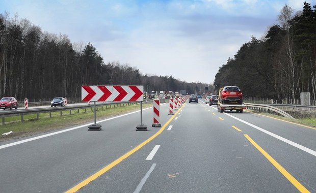 Uwaga, kierowcy! Od poniedziałku utrudnienia na autostradzie A4