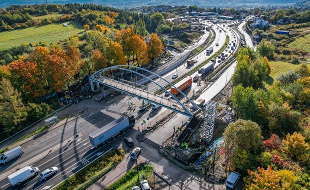 Uwaga kierowcy. Utrudnienia na zakopiance związane z budową węzła Myślenice