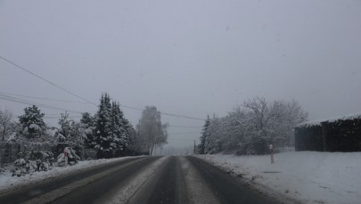 Uwaga na czarny lód na drodze! 