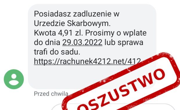 Uwaga na fałszywe SMS-y. Oszuści piszą o nadpłacie lub niedopłacie PIT