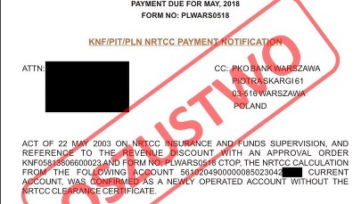 Uwaga przedsiębiorcy! Oszuści podszywają się pod KNF i PKO BP