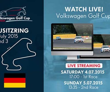 Uwaga, uwaga!  Wyścig Volkswagen Golf Cup na żywo!