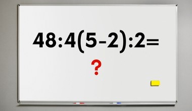 Uważaj na pułapkę. Spróbuj swoich sił w tej zagadce matematycznej