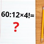 Uważaj! W tej zagadce matematycznej łatwo wpaść w pułapkę. Wyliczysz?