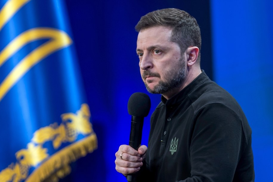 "Uważamy, że (w kierunku Polski – przyp. RMF FM) leciały 92 drony" - powiedział Wołodymyr Zełenski /Shutterstock