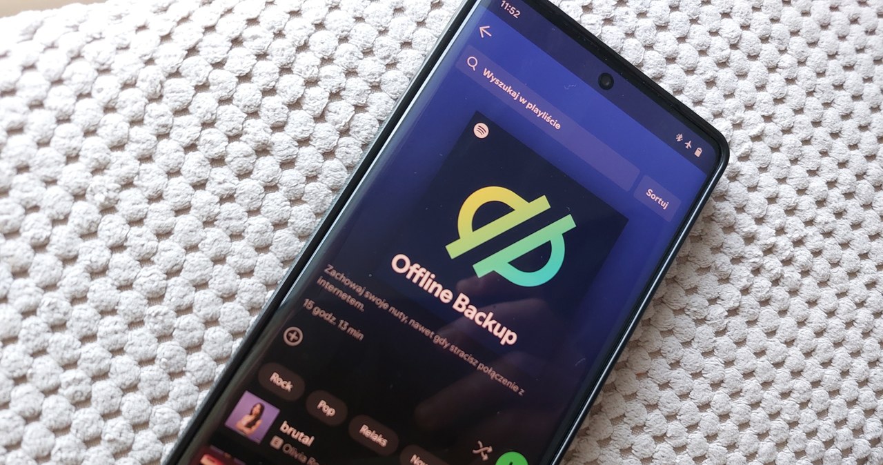 Uwielbiam nową funkcję Spotify. Słucham muzyki bez internetu /INTERIA.PL