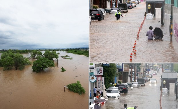 Uwięzieni ludzie, ewakuacja mieszkańców. Makabryczne obrazki z Korei Południowej