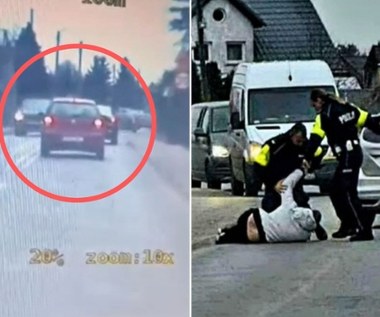 "Uzbierał" 65 punktów karnych w kilka minut. Nagranie spod Wrocławia szokuje