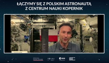 Uznański-Wiśniewski na żywo z ISS. Eksperymenty i rozmowa z uczniami