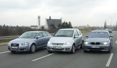 Używane: Audi A3, BMW serii 1, Mercedes klasy A