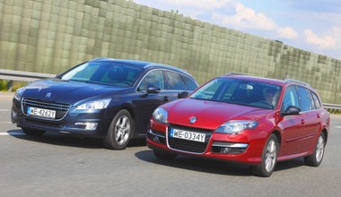 Używane Peugeot 508 SW i Renault Laguna Grandtour – porównanie