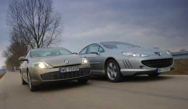 Używane: Renault Laguna Coupe, Peugeot 407 Coupe