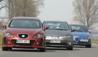 Używane: Seat Leon, Honda Civic, Alfa 147