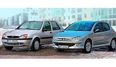 Używany Ford Fiesta i Peugeot 206