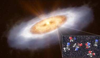 V883 Orionis zaskoczył astronomów. Wokół krążą budulcowe życia