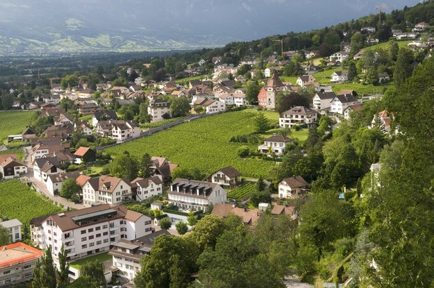 Vaduz w Liechtensteinie /PAP/DPA/W. Wirth /PAP/EPA