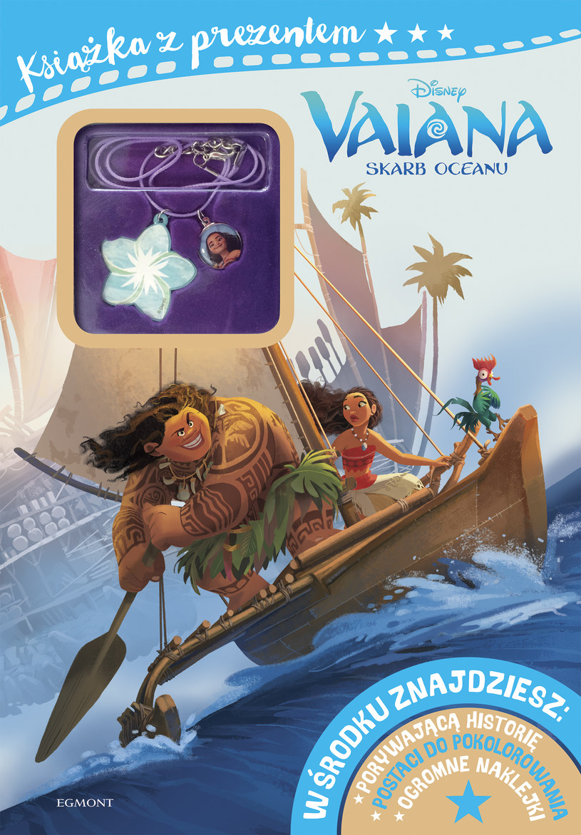 Vaiana Skarb Oceanu Cala Bajka Pl Książki i magazyn - Vaiana - Skarb oceanu - MamDziecko w INTERIA.PL