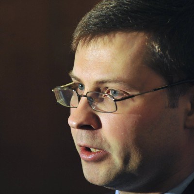 Valdis Dombrovskis /AFP