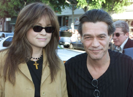 Valerie Bertinelli i Eddie Van Halen w 2001 roku - fot. Kevin Winter /Getty Images/Flash Press Media