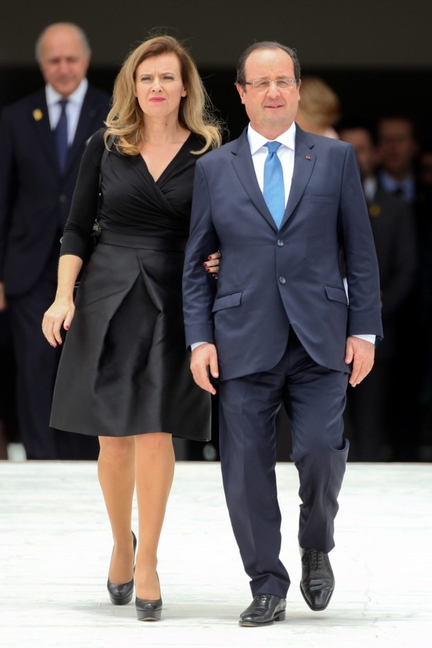 Valérie Trierweiler i prezydent Francois Hollande /FERNANDO BIZERRA JR   /PAP/EPA