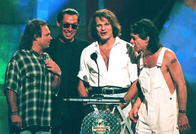 Van Halen w składzie z Davidem Lee Rothem /arch. AFP