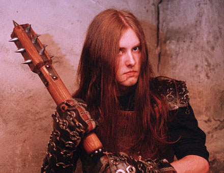 Varg Vikernes jeszcze jako Count Grishnackh /