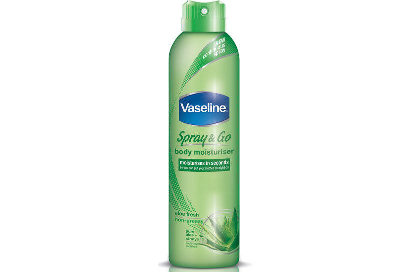 Vaseline Spray&Go Aloe Fresh - Aloesowe Odświeżenie /materiały prasowe