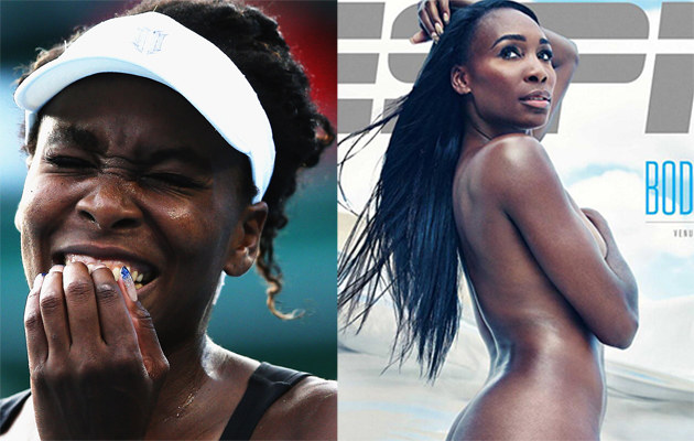Venus Williams nago na okładce ESPN Magazine! /Hannah Johnston, mat. pras. /Getty Images