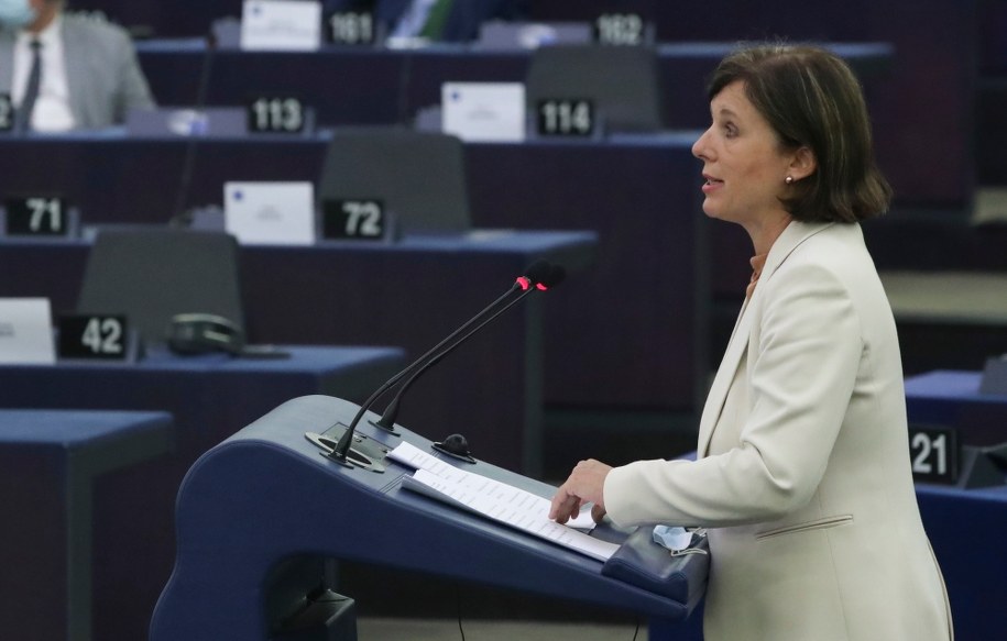 Vera Jourova /YVES HERMAN / POOL /PAP/EPA