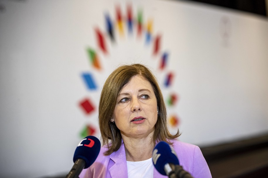 Vera Jourova /Martin Divisek /PAP/EPA