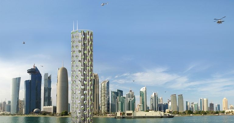 Vertical City powstanie na Bliskim Wschodzie /fot. Luca Curci /materiały prasowe
