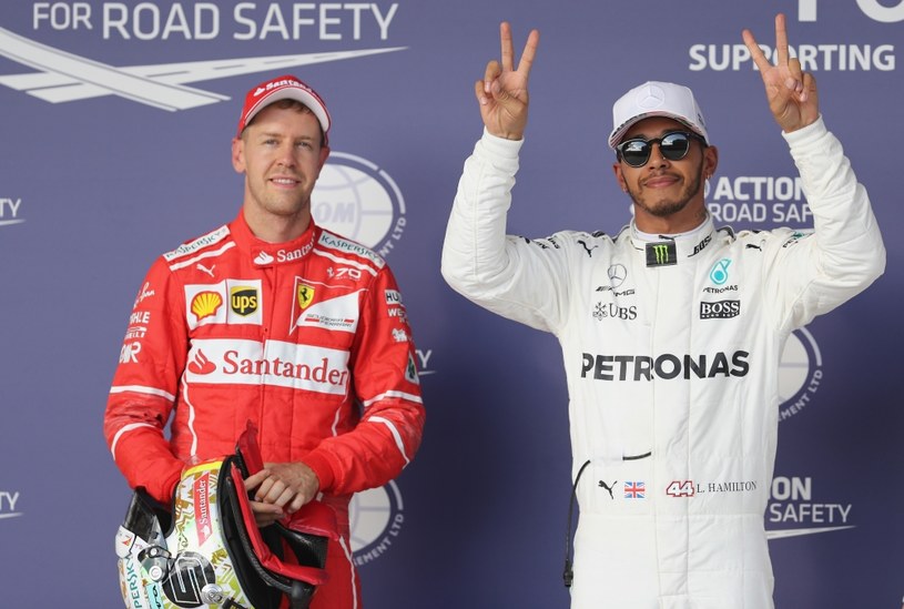Vettel musiał uznać wyższość Hamiltona /Getty Images